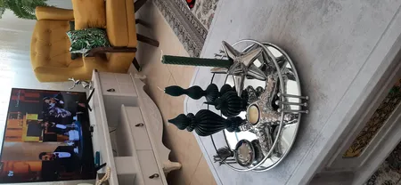 شمع دست ساز مدل گلدان مجموعه 3 عددی