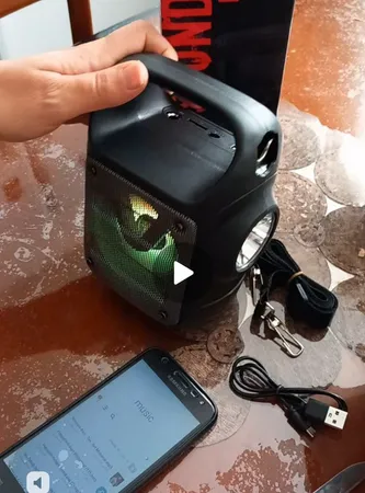 اسپیکر بلوتوثی قابل حمل مدل KTS-1185