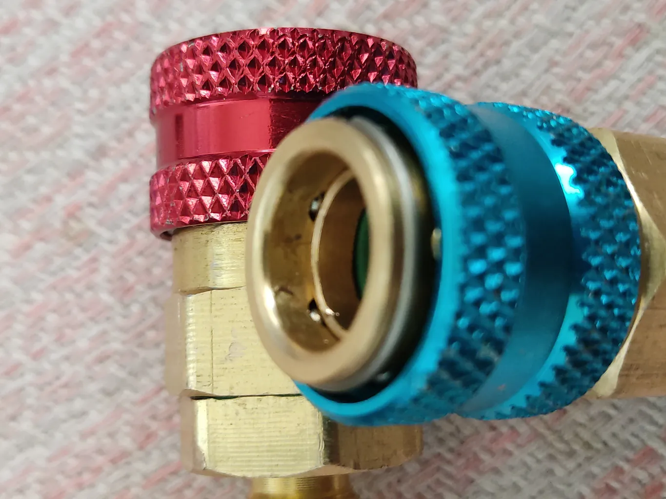 کوپلینگ شارژ گاز کد r134 مجموعه دو عددی