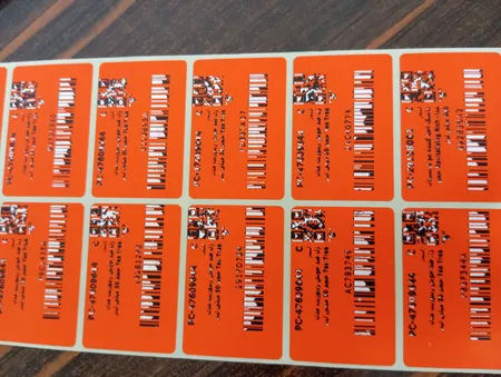 برچسب پرینتر لیبل زن سروش ایران مدل SH-IR-O