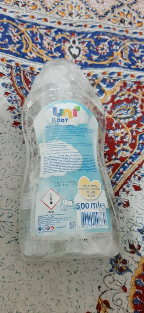 مایع شوینده و ضدعفونی کننده شیشه شیر یونی مدل 2025 حجم 500 میلی لیتر