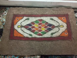 تجریه خرید نمد فرش مدل TEB307