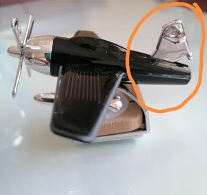 تجریه خرید خوشبو کننده خورشیدی خودرو طرح هواپیما ملخی مدل AF1008