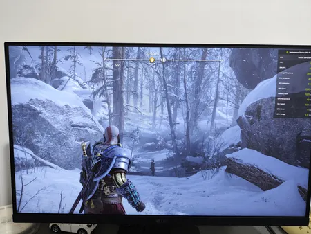 مانیتور ال جی مدل 24MR400-B سایز 23.8 اینچ