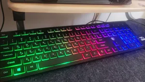 تجریه خرید کیبورد گیمینگ بیاند مدل BGK-2010 سوئیچ ممبران، Full-Size، نورپردازی RGB