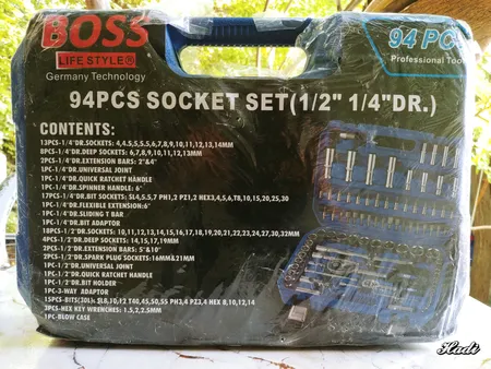 مجموعه 94 عددی جعبه بکس صنعتی باس مدل LIFE_STYLE