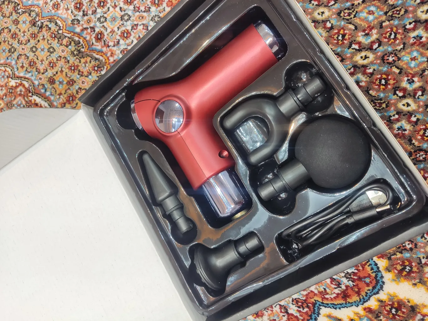 ماساژور برقی بلو ایدیا مدل Mini Fascial Gun کد 322