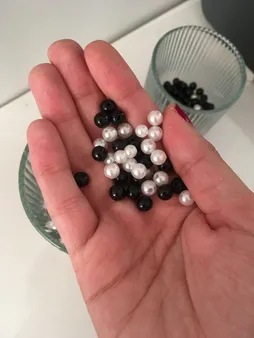 مروارید مدل W بسته 100 عددی