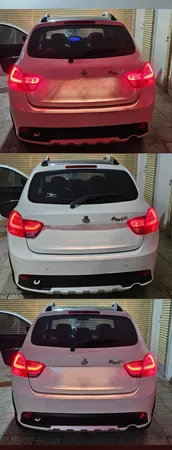 چراغ خطر عقب نورگستر مدل پلاس مناسب برای کوئیک بسته 2 عددی