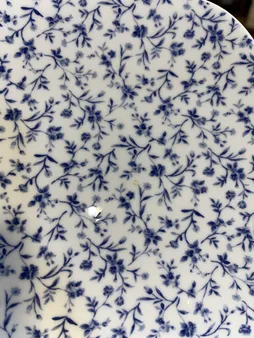 سرویس غذاخوری 27 پارچه چینی زرین ایران مدل کواترو ورنیکا درجه یک