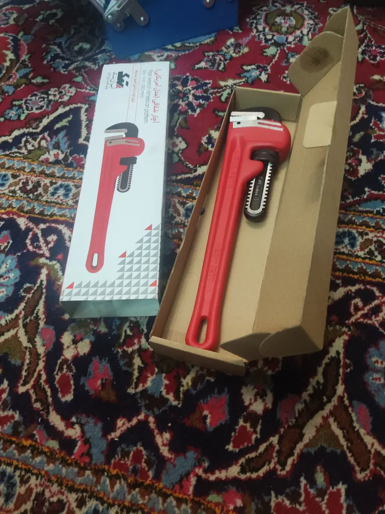 آچار لوله گیر ایران پتک مدل DB 1410 سایز 14 اینچ