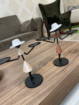 جا شمعی طرح قبیله مدل 01