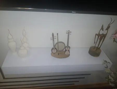 شمع دست ساز مدل گلدان مجموعه 3 عددی