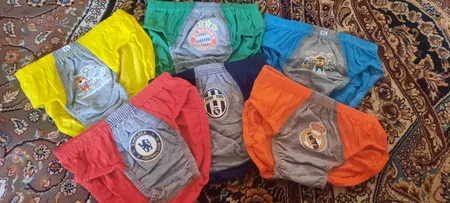 شورت پسرانه مدل SHK01 مجموعه 6 عددی