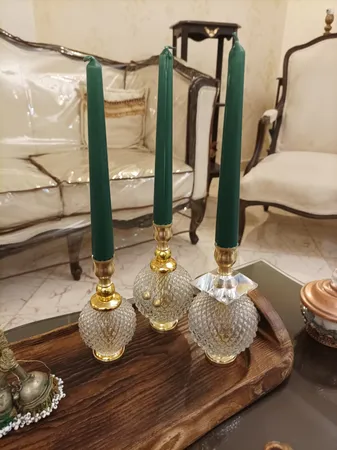 جاشمعی مدل کریستال کد 01 مجموعه سه عددی