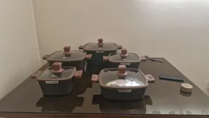 تجریه خرید سرویس قابلمه و تابه گرانیتی 10 پارچه  زیو مدل ZCS-8560