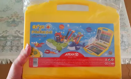 ست نقاشی 48 تکه آریا مدل Briefcase