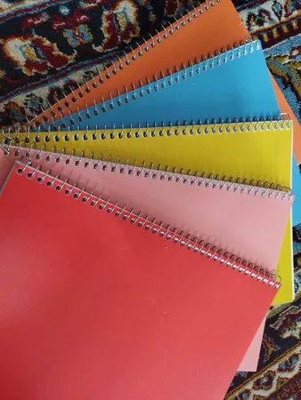 دفتر مشق مدل ایفل بسته 5 عددی