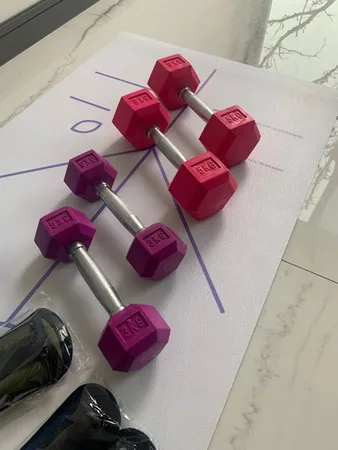 دمبل مدل ASIA3 وزن 3 کیلوگرم بسته 2 عددی