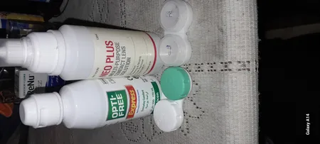 محلول شستشوی لنز اپتی فری مدل Express حجم 120 میلی لیتر