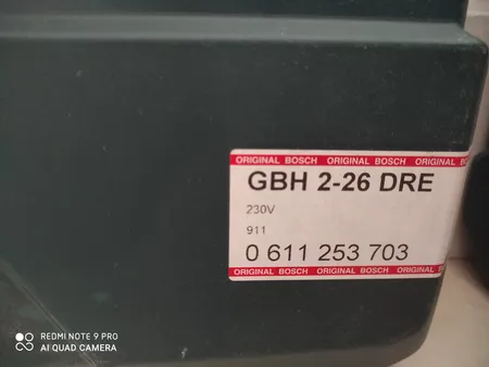 دریل بتن کن بوش مدل GBH 2-26 DRE