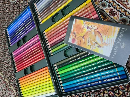 مداد رنگی 60 رنگ فابرکاستل مدل پلی کروم