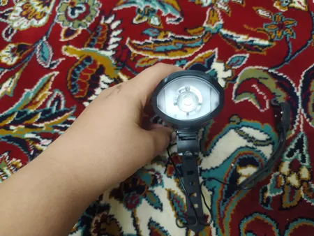 چراغ جلو دوچرخه مدل 7588