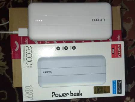 پاوربانک لیتو مدل LP - 21 ظرفیت 20000 میلی آمپر ساعت