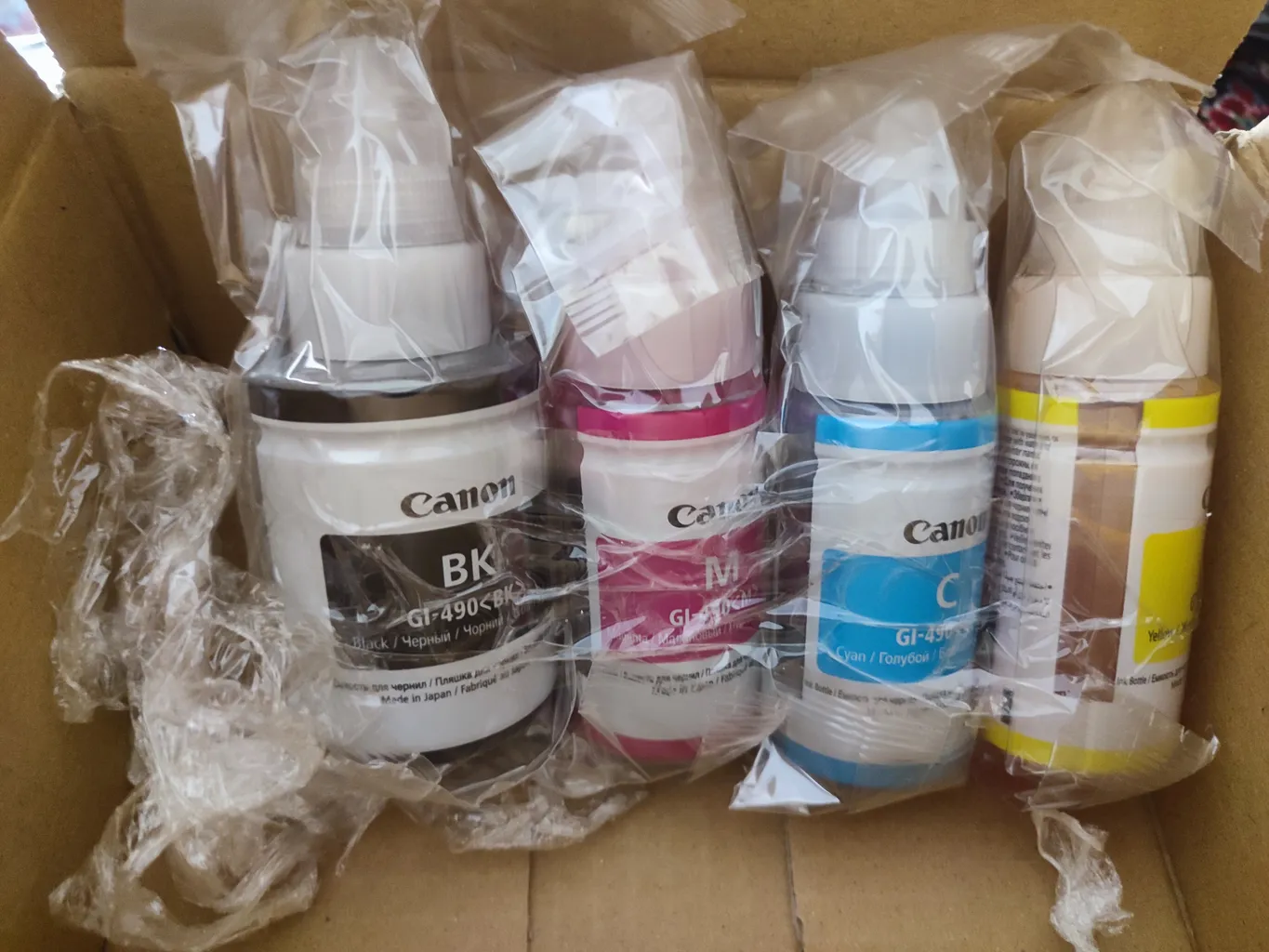 پک کامل جوهر مخزن کانن مدل GI-490