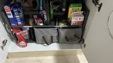 قفسه کابینت سینک مدل LEM