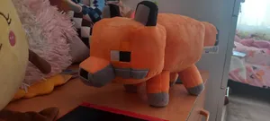 تجریه خرید عروسک یانیک مدل روباه پولیشی ماینکرافت طول 30 سانتی متر