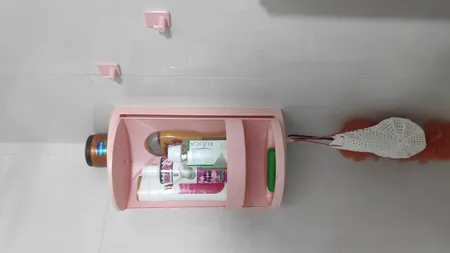 آویز حوله مدل مستطیل بسته 2 عددی