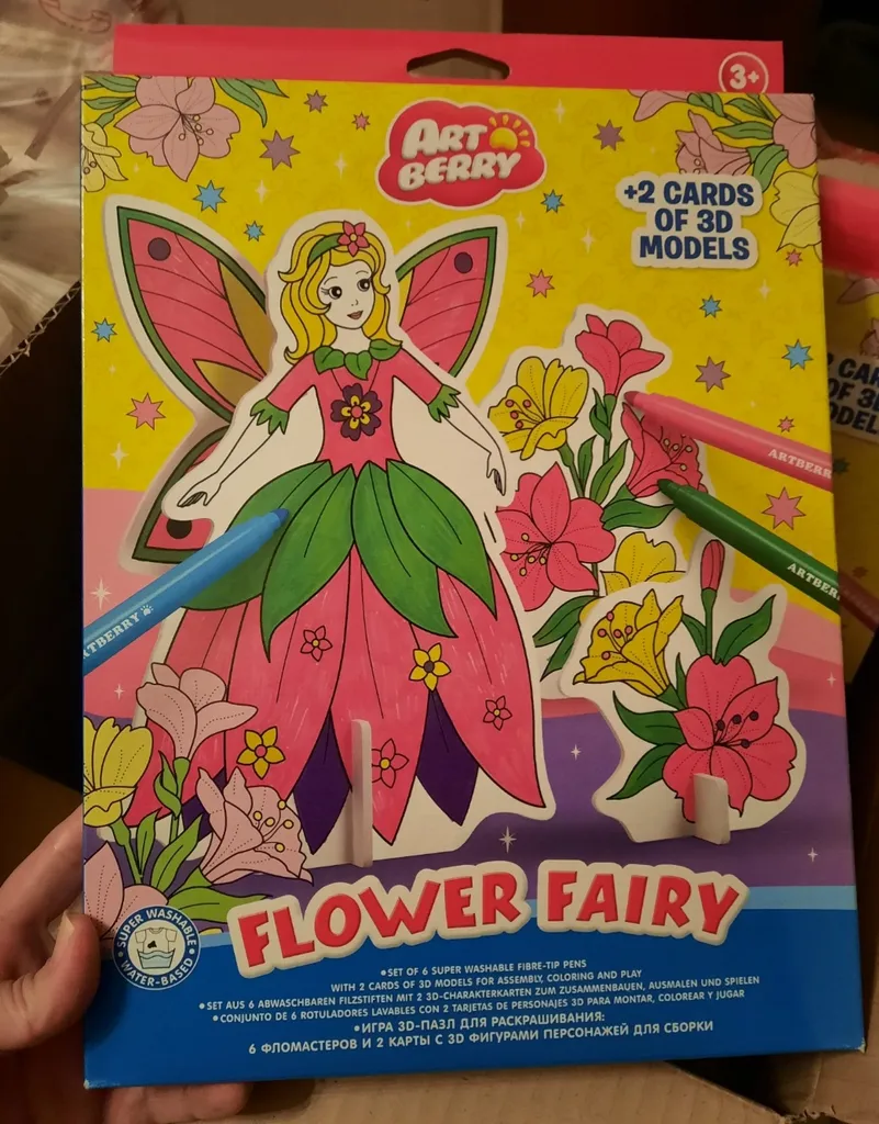 بسته مدل سازی اریک کراوزه مدل Flower Fairy