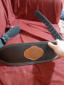 کمربند بدنسازی مدل چرمی طبیعی