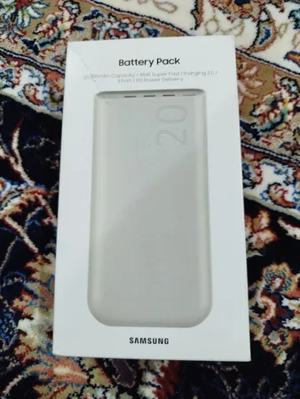 پاوربانک 45 وات سامسونگ مدل Battery Pack EB-P4520 ظرفیت 20000 میلی‌آمپر ساعت
