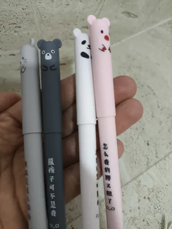 خودکار مدل پاکن دار طرح حیوانات بسته 4 عددی