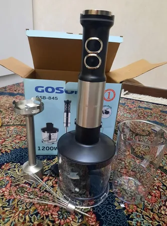 گوشت کوب برقی چندکاره 1200 وات گوسونیک مدل GSB-845