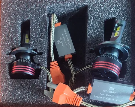 هدلایت کانپکس مدل M8 Pro (2025) پایه H4 بسته ۲ عددی