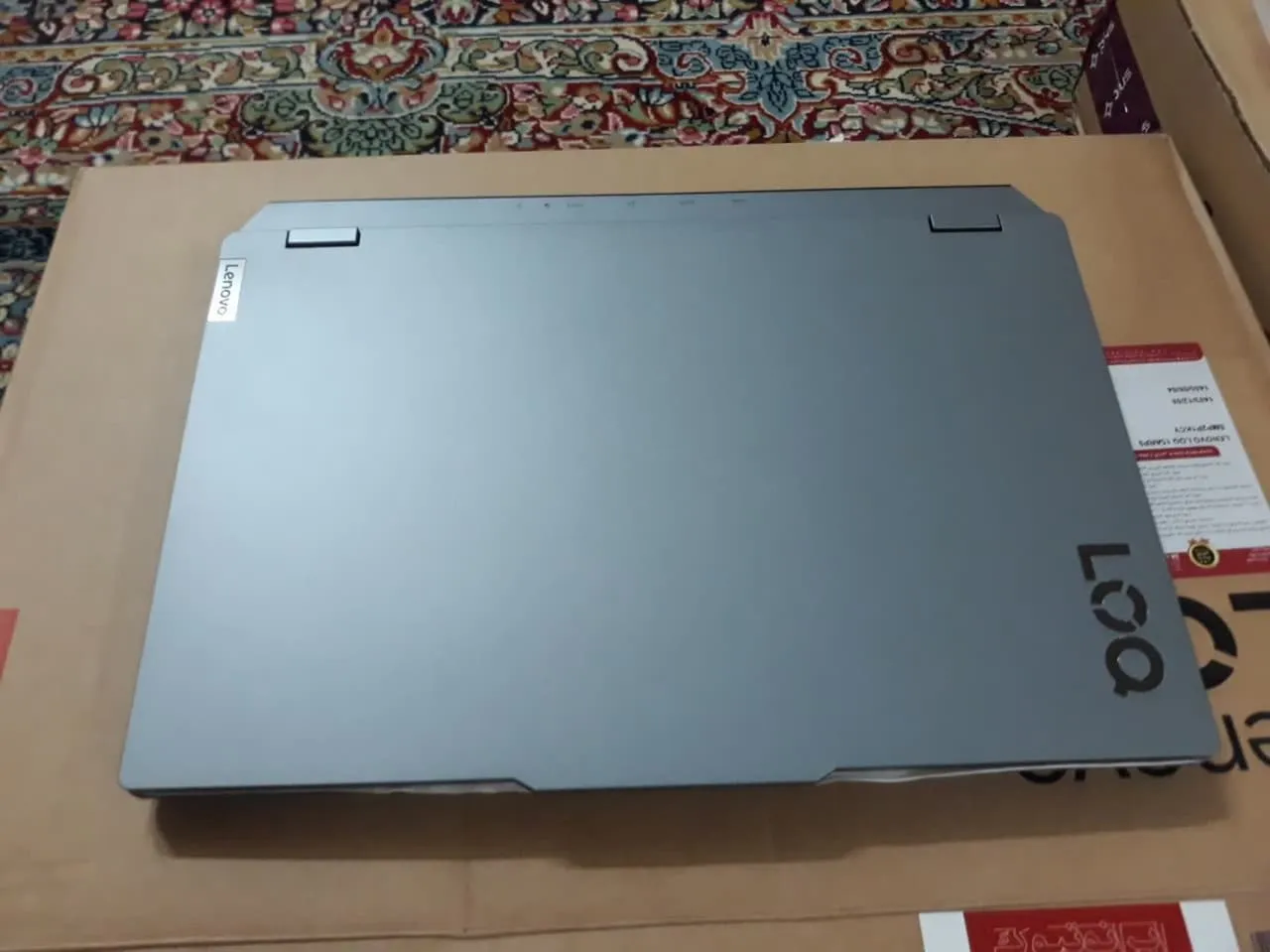 لپ تاپ 15.6 اینچی لنوو مدل LOQ 15ARP9-R5 7235HS-12GB DDR5-512GB SSD-RTX3050-FHD-W