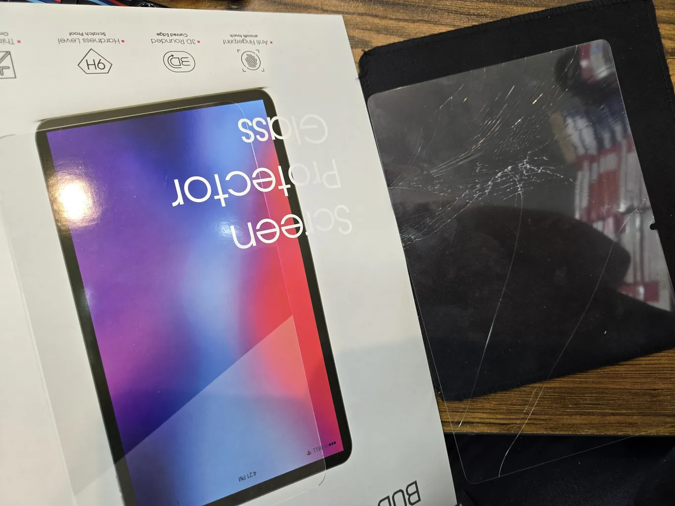 محافظ صفحه نمایش بادیگارد مدل TabG مناسب برای تبلت سامسونگ Galaxy A9 Plus 11