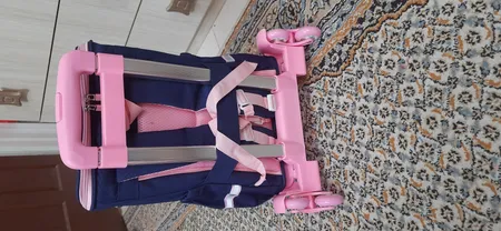 کوله پشتی چرخ دار مدل اسب تک شاخ عکس برجسته
