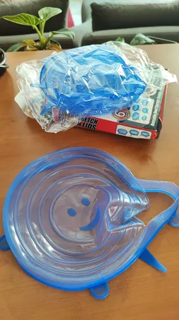 درپوش ظرف مدل سیلیکونی مجموعه 6 عددی