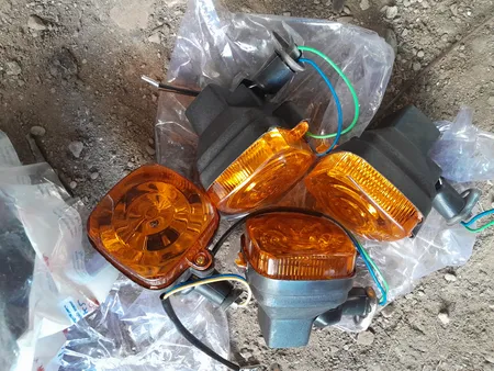 چراغ راهنما موتور سیکلت کد 918 مجموعه چهار عددی