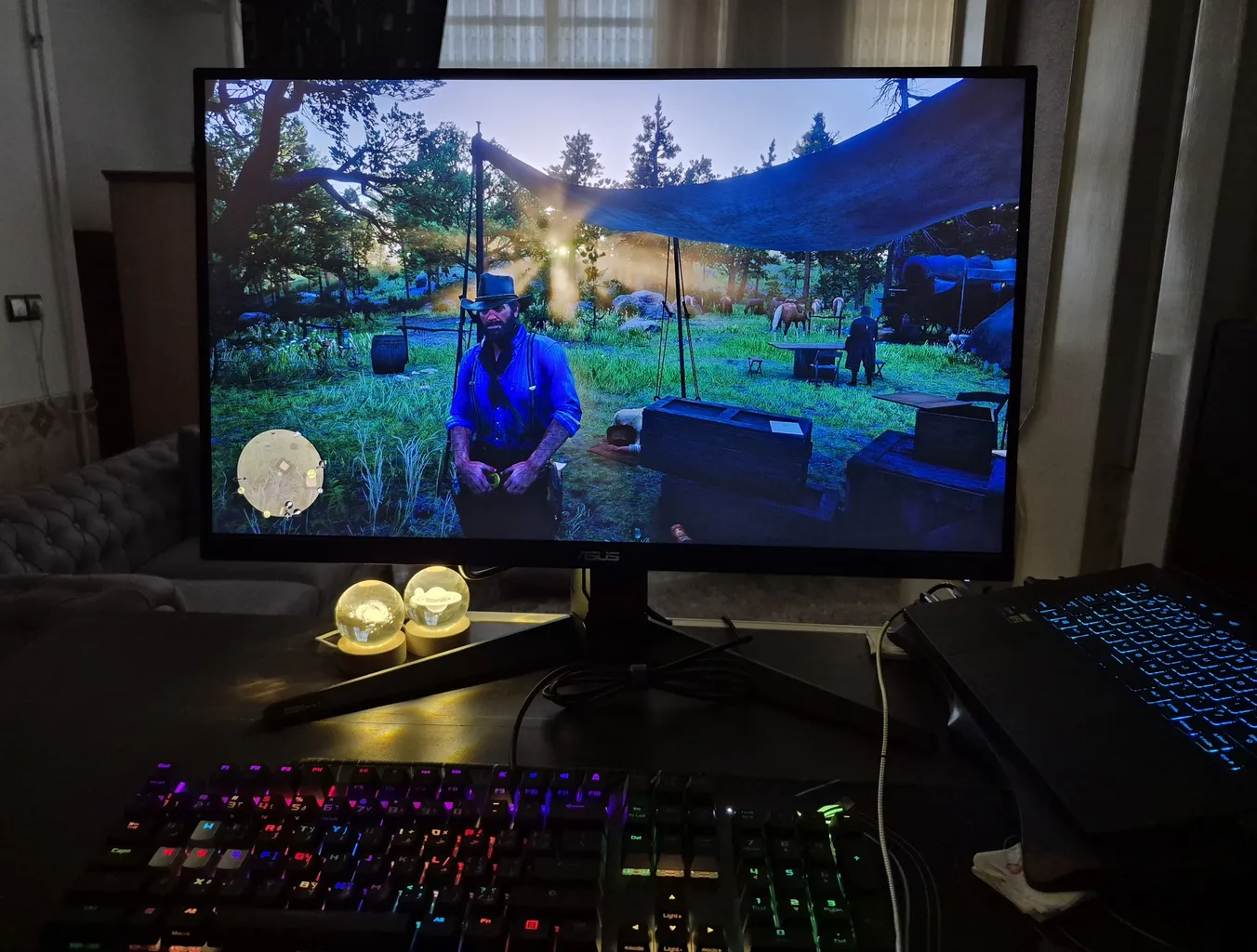 مانیتور ایسوس مدل TUF Gaming VG27AQML1A سایز 27 اینچ