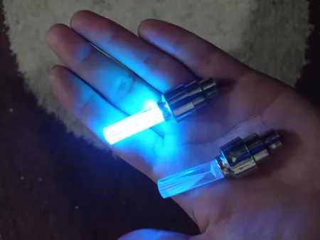 چراغ دوچرخه مدل سروالف مدادی بسته 2 عددی