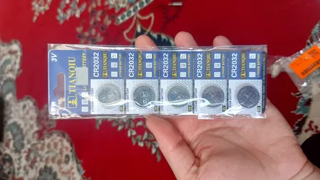 باتری سکه ای تیانکیو مدل CR2032 بسته 5 عددی