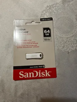 فلش مموری سن دیسک مدل Ultra Luxe ظرفیت 64 گیگابایت