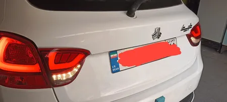 چراغ خطر عقب صندوق نورگستر مدل نئون مناسب برای کوئیک بسته 2عددی