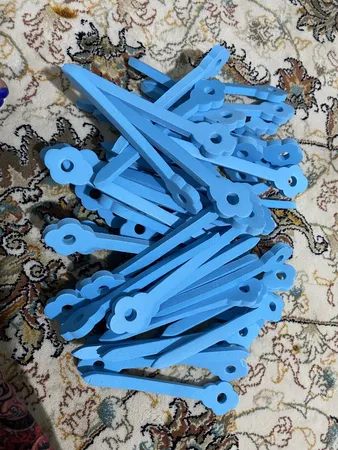 بیگودی مو مدل فومی بسته 50 عددی