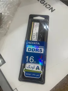 تجریه خرید رم کامپیوتر DDR5  تک کاناله 4800 مگاهرتز CL40 ای دیتا مدل Premier ظرفیت 16 گیگابایت